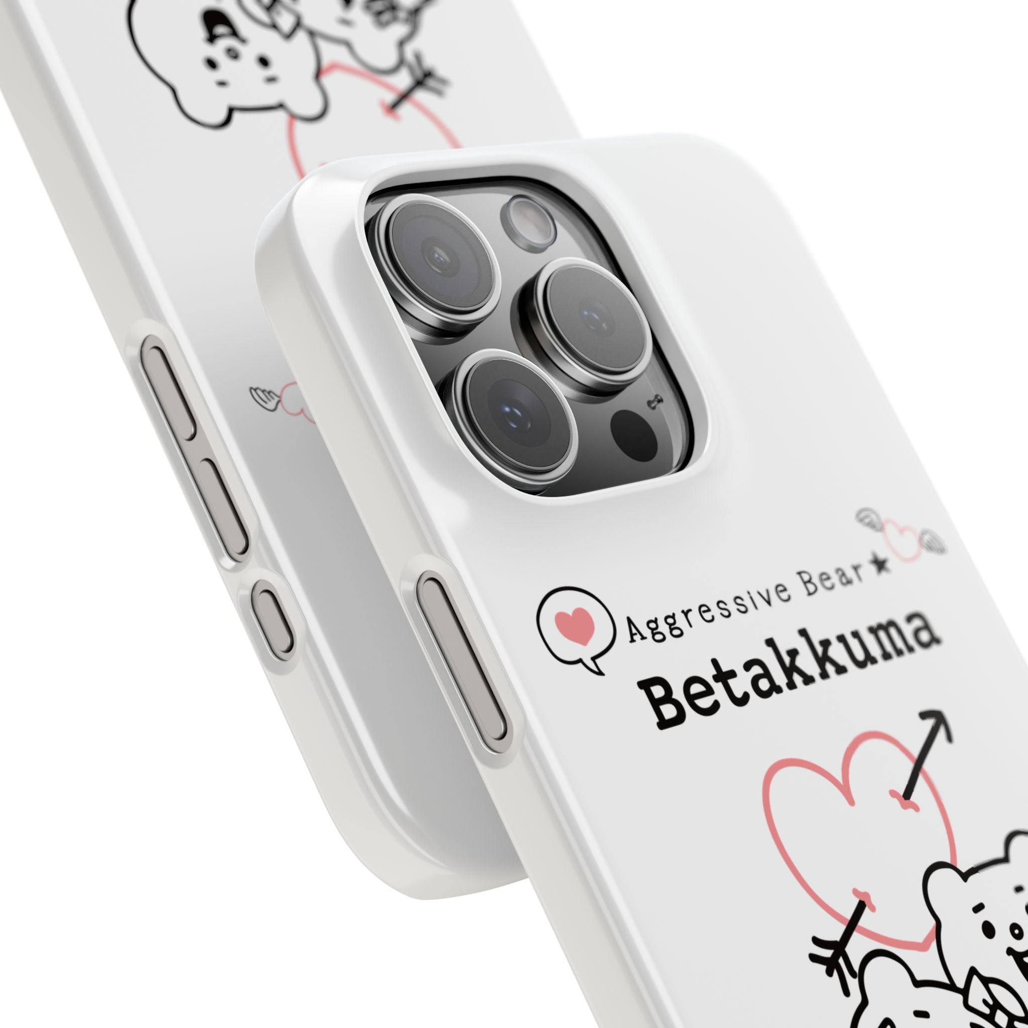 Betakkuma Arrow Heart Phone Case